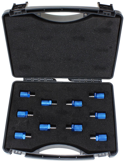 Aeroflow AF98-2055 Metric Thread Gauge Carry Kit Female & Male Gauge