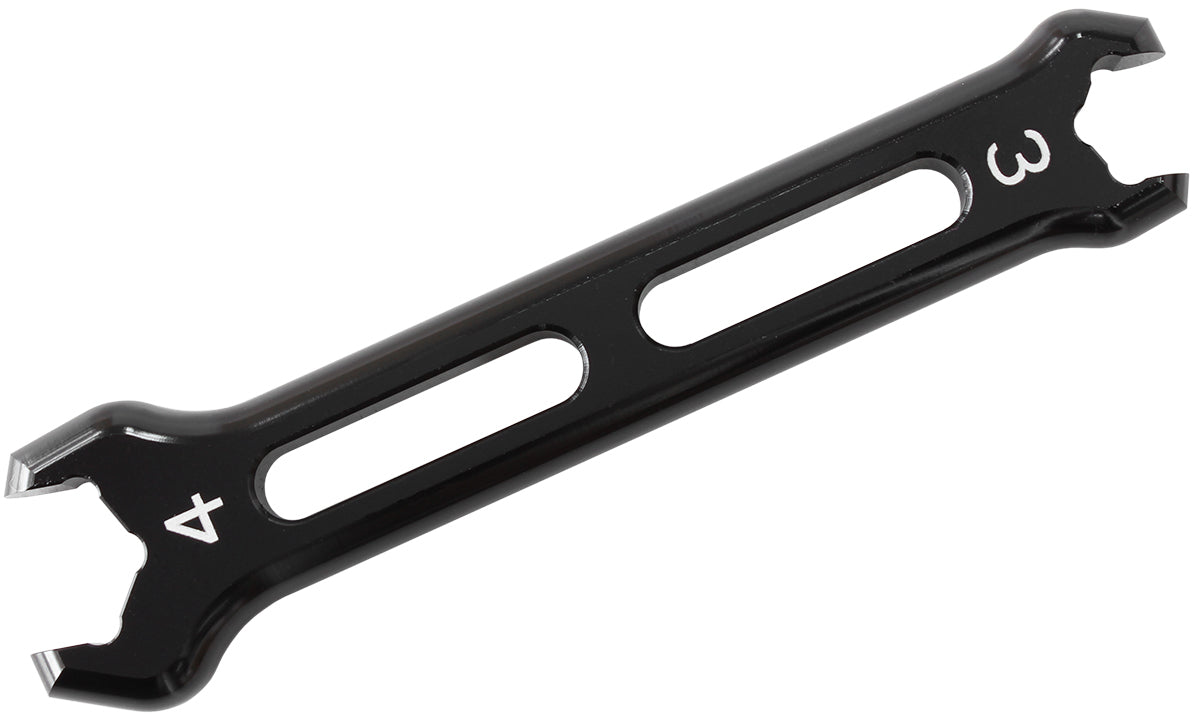 Aeroflow AF98-2244-1-4-3 DOUBLE ENDED PRO SPANNER SINGLBLACK -3AN TO -4AN