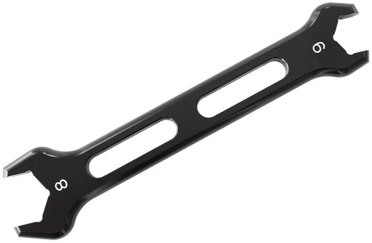 Aeroflow AF98-2244-1-8-6 DOUBLE ENDED PRO SPANNER SINGLBLACK SPANNER -6AN TO -8AN