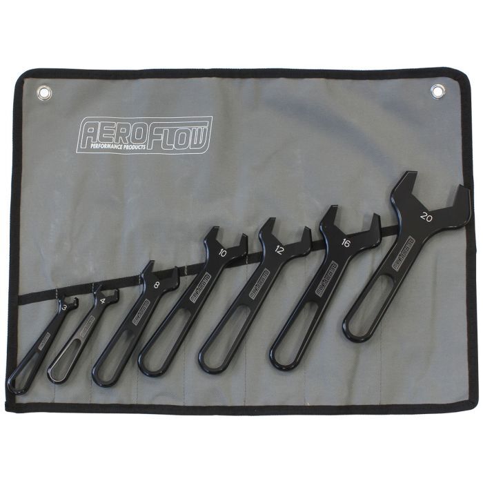 8-Piece Aluminium Pro Wrench Set -3AN to -20AN