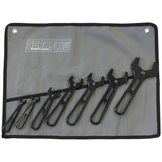 8-Piece Aluminium Pro Wrench Set -3AN to -20AN
