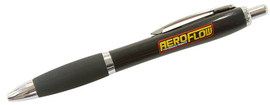 Aeroflow Performance Products AF99-3005 Aeroflow Black Promo Pen Yellow Aeroflow Logo