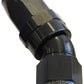 Aeroflow AF197-12BLK 30 Deg Hose End -12AN Black Full Flow Taper Style
