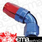 Aeroflow 100 & 450 series braided hose 60 Deg End -16AN Blue Full Flow Taper Style Aeroflow Performance Products AF198-16
