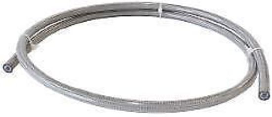 Aeroflow AF200-03-2MCC SS PTFE Braided Hose -3AN 2M Clamshell Pack 6.8mm OD