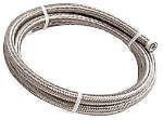 Aeroflow Performance Products AF200-03-6M SS PTFE Braided Hose -3AN 6M Clamshell Pack 6.8mm OD
