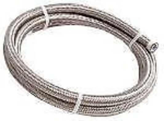 AEROFLOW 200 SERIES PTFE STAINLESS STEEL BRAIDED HOSE -6AN AF200-06-4.5M