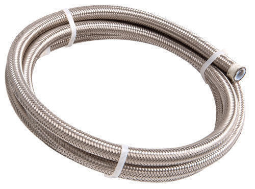 Aeroflow AF200-08-1M SS PTFE Braided Hose -8AN 1M Clamshell Pack 13.2mm OD