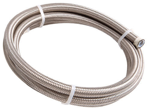 Aeroflow AF200-08-30M SS PTFE Braided Hose -8AN 30M Clamshell Pack 13.2mm OD