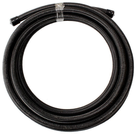 Aeroflow AF200-12-15MBLK SS PTFE Braided Hose -12AN 15M Black Stainless