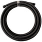 Aeroflow AF200-12-3MBLK SS PTFE Braided Hose -12AN 3M Black Stainless