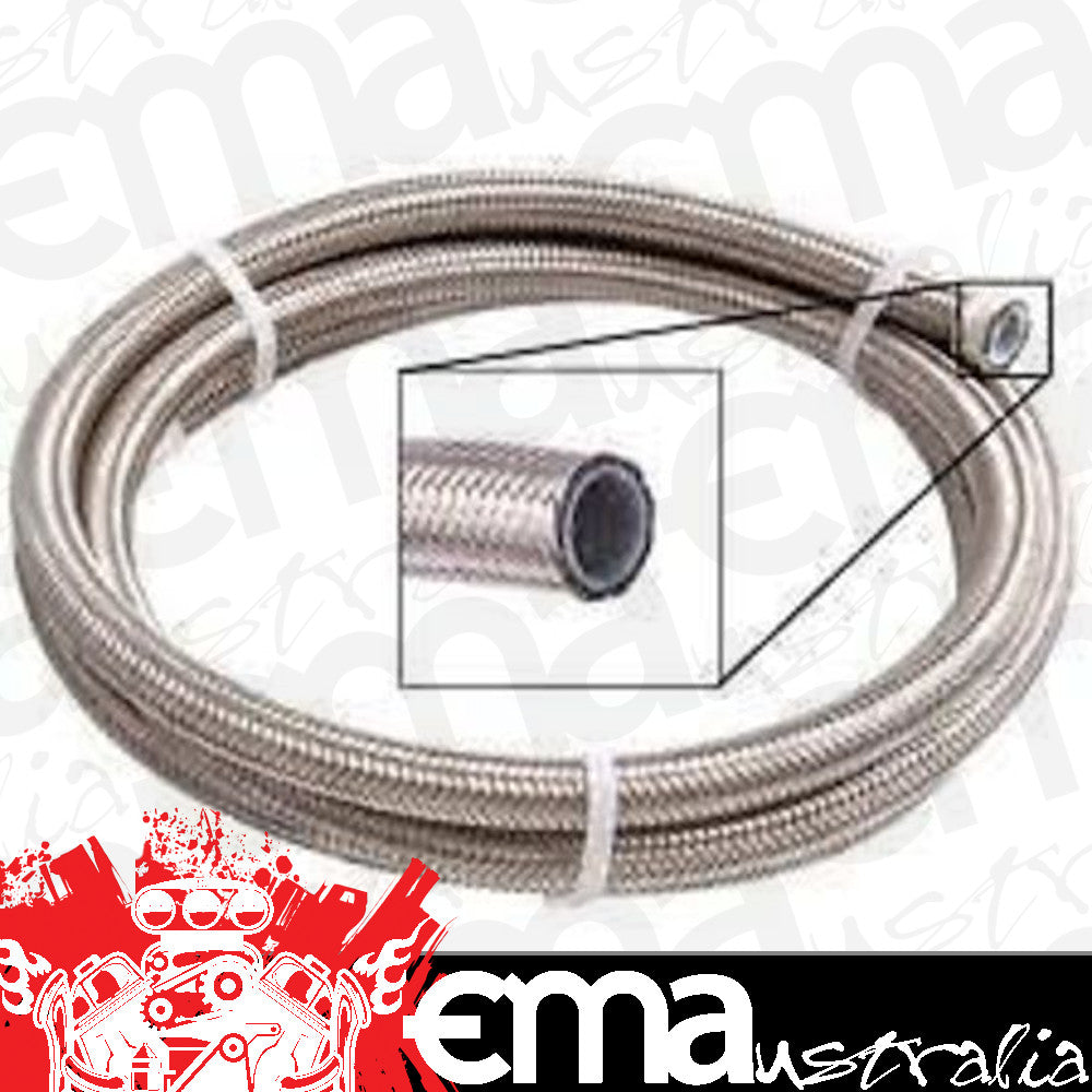 Aeroflow Performance Products AF200-16-6M SS PTFE Braided Hose -16AN 6M Clamshell Pack