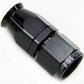 Aeroflow Performance Products AF201-03DBLK Alloy Straight Hose End -3AN Black Swivel Nut Suit PTFE