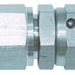 Aeroflow AF201-03S Steel Straight Hose End -3 AN Suit PTFE Hose