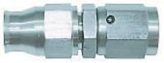 Aeroflow AF201-06S Steel Straight Hose End -6An