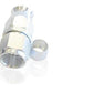 Aeroflow Performance Products AF201-12DS Alloy Straight Hose End -12AN Silver Swivel Nut Suit PTFE