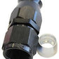 Aeroflow AF201-20DBLK Alloy Straight Hose End -20AN Black Swivel Nut Suit PTFE