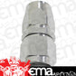Aeroflow AF201-20DS Alloy Straight Hose End -20AN Silver Swivel Nut Suit PTFE