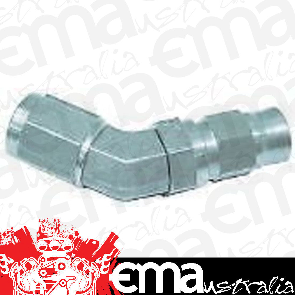 Aeroflow Performance Products AF202-04S Steel 45 Deg Hose End -4AN Steel Full Swivel Suit PTFE
