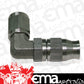 Aeroflow Performance Products AF203-04 SS 90 Deg Hose End -4AN Steel Full Swivel Suit PTFE