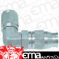 Aeroflow AF203-06S Steel 90 Deg Hose End -6AN Steel Full Swivel Suit PTFE