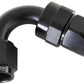 Aeroflow AF204-12DBLK Alloy 120 Deg Hose End -12AN Black Full Swivel Suit Teflon