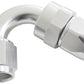 Aeroflow AF204-12DS Alloy 120 Deg Hose End -12AN Silver Full Swivel Suit Teflon