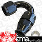 Aeroflow 200 & 250 series braided hose Alloy 150 Deg End -16AN Black Full Swivel Suit Teflon Aeroflow Performance Products AF205-16DBLK