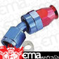 Aeroflow 200 & 250 series braided hose Alloy 30 Deg End -4AN Blue Swivel Nut Suit Teflon Aeroflow Performance Products AF207-04D