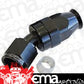 Aeroflow AF207-10DBLK Alloy 30 Deg Hose End -10AN Black Swivel Nut Suit Teflon