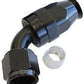 Aeroflow 200 & 250 series braided hose Alloy 60 Deg End -10AN Black Swivel Nut Suit Teflon Aeroflow Performance Products AF208-10DBLK