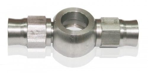 Aeroflow Performance Products AF210-03-03 3 Double Banjo Hose End Eye Size 10mm (3/8)
