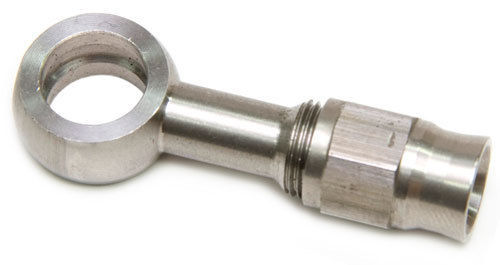 Aeroflow AF210-03L -3 Straight Banjo Hose End Eye Size 10mm (3/8) Long