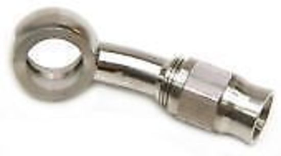 Aeroflow AF216-03 -3 20 Deg Side Bend Banjo Eye Size 11.2mm (7/16")