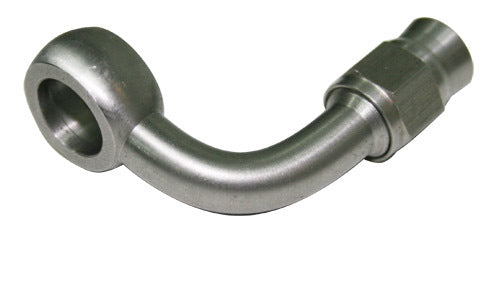 Aeroflow AF219-04 -4 90 Deg Bend Banjo Eye Size 3/8