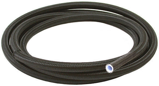Aeroflow AF250-06-6M Black Braided Teflon Hose -6AN SS 6M Clamshell Pack 11.3mm OD