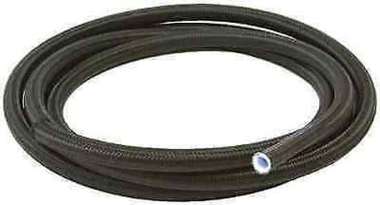 Aeroflow AF250-08-6M Black Braided Teflon Hose -8AN SS 6M Clamshe Pack 14.4mm OD