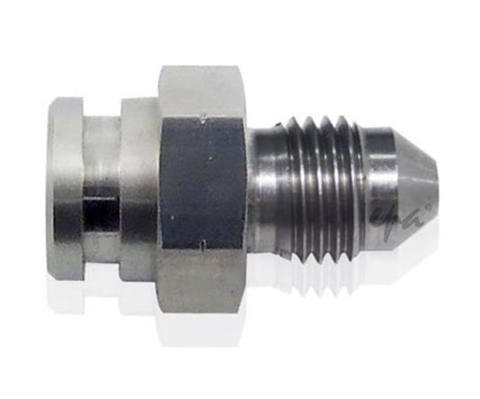 Aeroflow AF271-03 Female Inverted Flare 19mm Hexretain Clip Reces 7/16x24 -3An