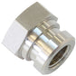 Aeroflow AF273-03 3/8"-24 Short Brake Locator Use with Crimp Hose End