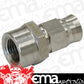 Aeroflow AF274-03 S/S Straight Hose End 1/8" NPTfemale to -3 Teflon Hose
