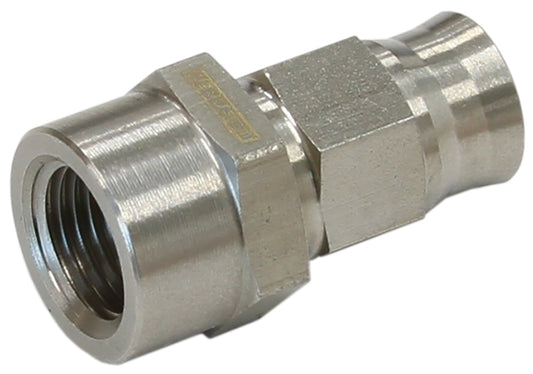 Aeroflow AF274-03 S/S Straight Hose End 1/8" NPTfemale to -3 Teflon Hose