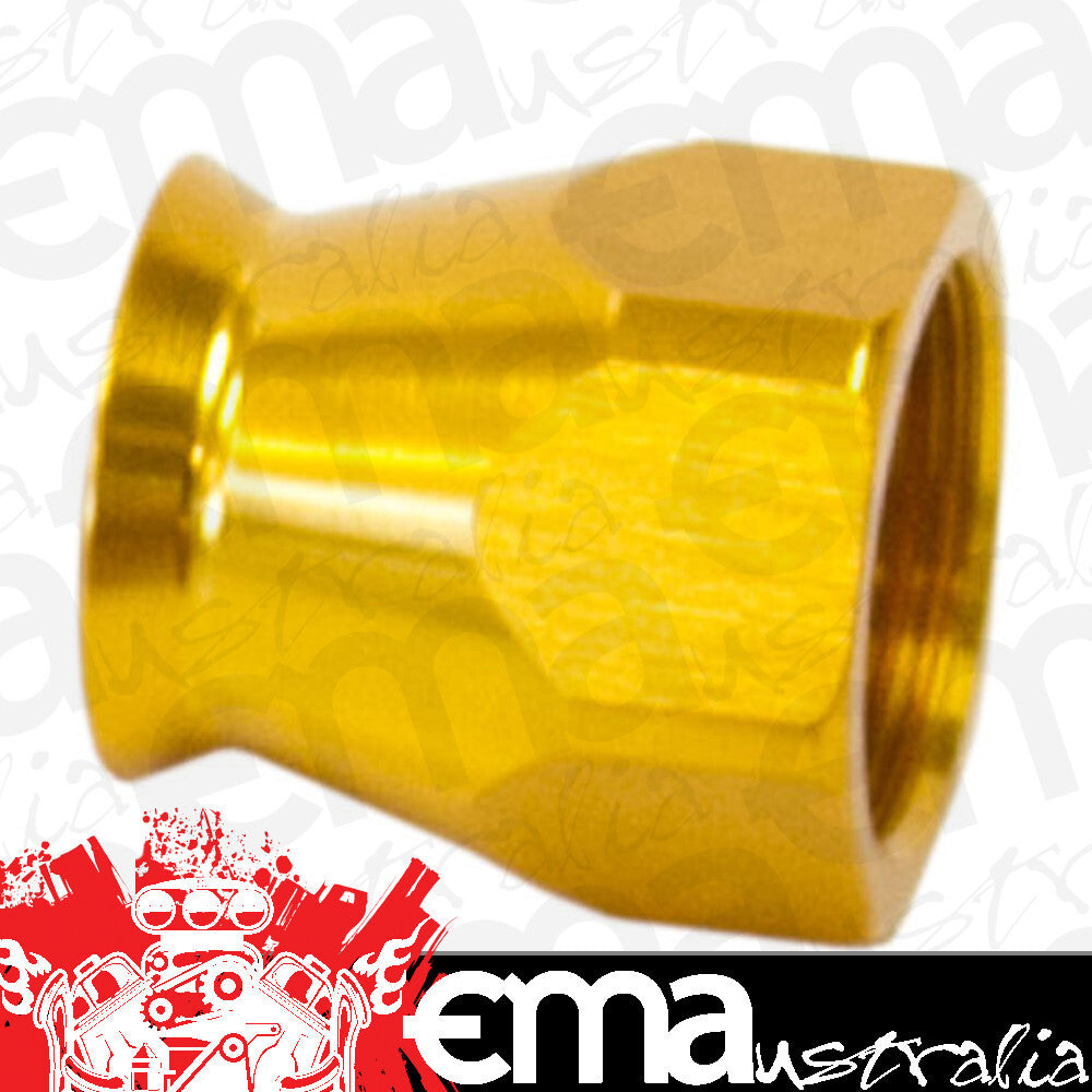 Aeroflow Performance Products AF279-04DG Gold Hose End Socket Ptfe Style Fittings Only 200 & 570