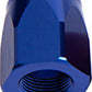 Aeroflow Performance Products AF298-04DBL Hose End Socket Alloy -4AN Blue Suit Braided Hose