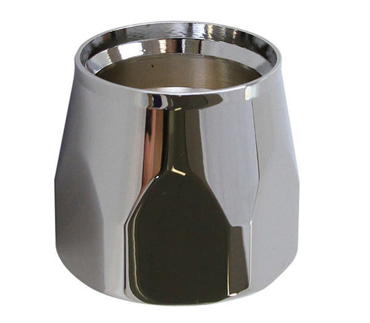 Aeroflow Performance Products AF298-04DCH Hose End Socket Alloy -4AN Chrome Suit Braided Hose