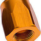 Aeroflow AF298-08DG  Hose End Socket Alloy -8AN Gold Suit Braided Hose