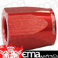 Aeroflow AF298-10DR  Hose End Socket Alloy -10AN Red Suit Braided Hose