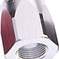 Aeroflow AF298-16DS  Hose End Socket Alloy -16AN Silver Suit Braided Hose