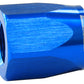 Aeroflow Performance Products AF298-20DBL Hose End Socket Alloy -20AN Blue Suit Braided Hose