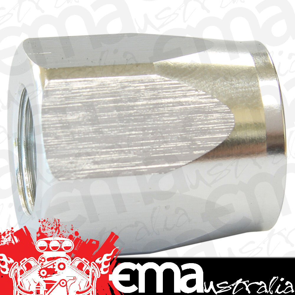 Aeroflow AF298-20DS  Hose End Socket Alloy -20AN Silver Suit Braided Hose