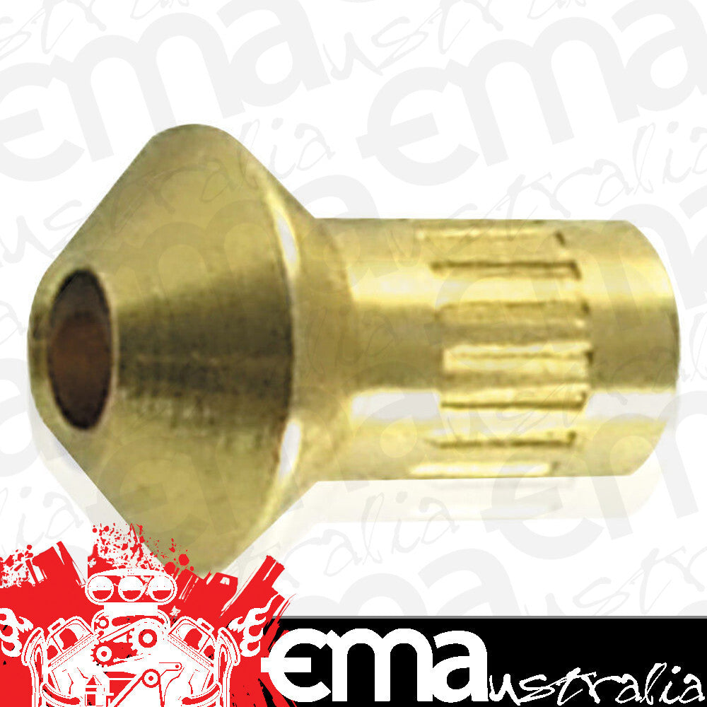 Aeroflow AF299-01 Concave Bras Olive Insert -3Ansuit Concave Seat Hose End